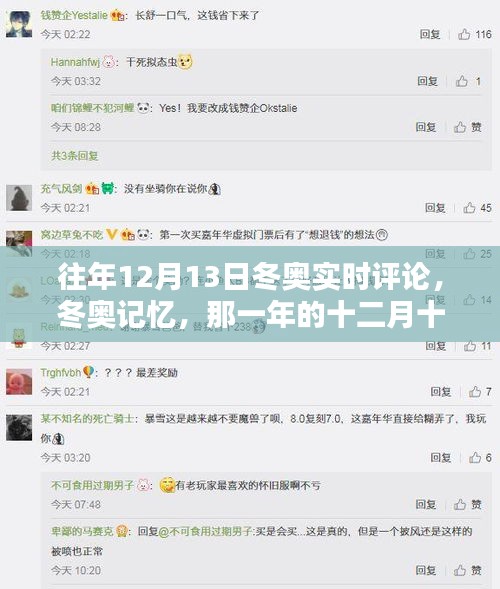 那一年的十二月十三日，冬奧記憶與雪上時(shí)光的溫暖回顧