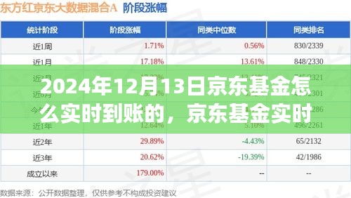 京東基金實時到賬功能深度評測，體驗與洞察，聚焦2024年12月13日體驗報告