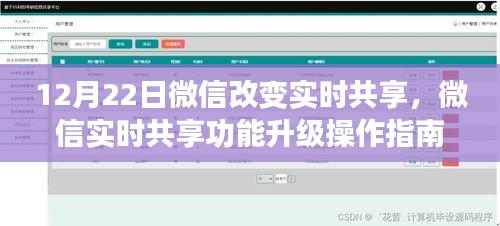微信實(shí)時(shí)共享功能升級(jí)操作指南，初學(xué)者與進(jìn)階用戶指南（12月22日更新）
