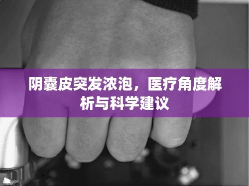 陰囊皮突發(fā)濃泡，醫(yī)療角度解析與科學(xué)建議