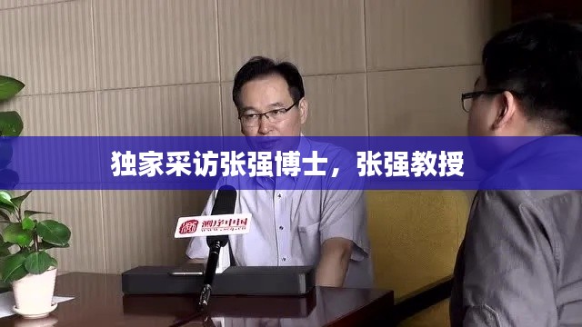 獨(dú)家采訪張強(qiáng)博士，張強(qiáng)教授 