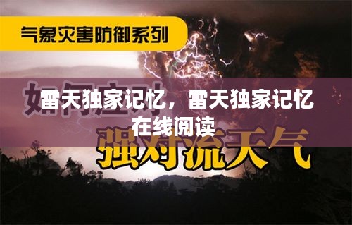 雷天獨(dú)家記憶，雷天獨(dú)家記憶在線閱讀 