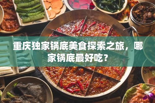 重慶獨家鍋底美食探索之旅，哪家鍋底最好吃？