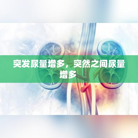 突發(fā)尿量增多，突然之間尿量增多 