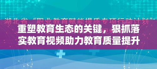 重塑教育生態(tài)的關(guān)鍵，狠抓落實(shí)教育視頻助力教育質(zhì)量提升