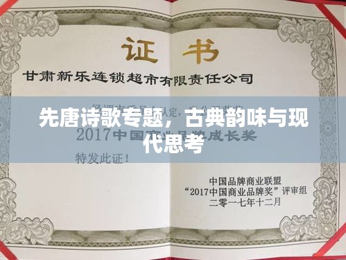 先唐詩歌專題，古典韻味與現(xiàn)代思考