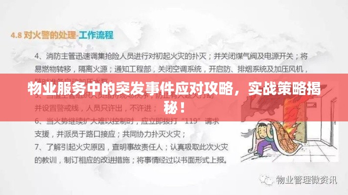 物業(yè)服務(wù)中的突發(fā)事件應(yīng)對攻略，實戰(zhàn)策略揭秘！