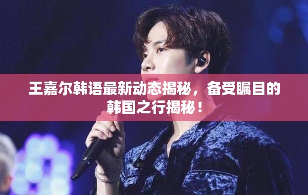 王嘉爾韓語(yǔ)最新動(dòng)態(tài)揭秘，備受矚目的韓國(guó)之行揭秘！