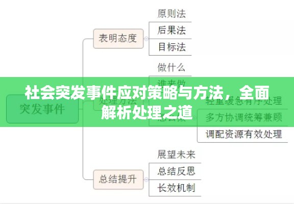 社會突發(fā)事件應(yīng)對策略與方法，全面解析處理之道
