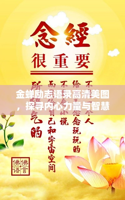 金蟬勵(lì)志語(yǔ)錄高清美圖，探尋內(nèi)心力量與智慧，激發(fā)無(wú)限潛能！