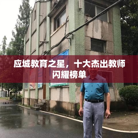 應(yīng)城教育之星，十大杰出教師閃耀榜單