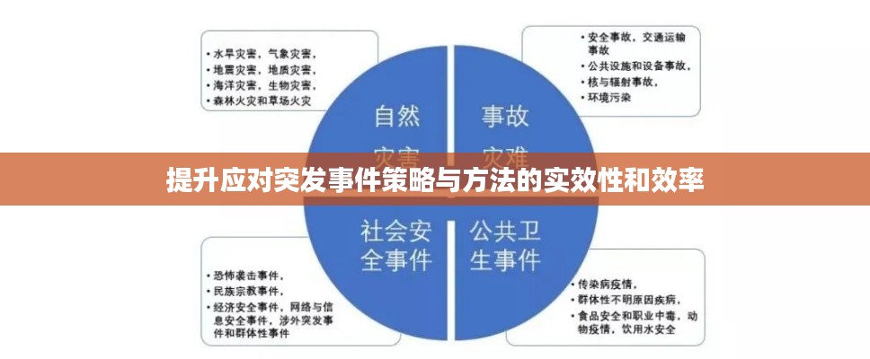 提升應對突發(fā)事件策略與方法的實效性和效率