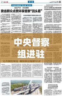 中央督察組進(jìn)駐丹東進(jìn)展更新，最新消息全面解讀