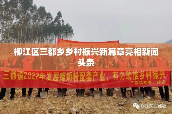 柳江區(qū)三都鄉(xiāng)鄉(xiāng)村振興新篇章亮相新聞頭條