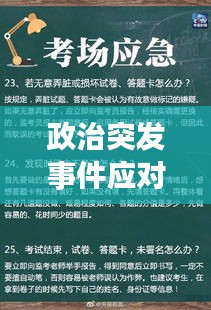 政治突發(fā)事件應(yīng)對(duì)之道，危機(jī)處理與策略解析
