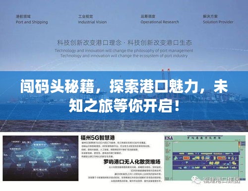闖碼頭秘籍，探索港口魅力，未知之旅等你開啟！