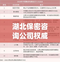 湖北保密咨詢公司權(quán)威排名榜單揭曉！