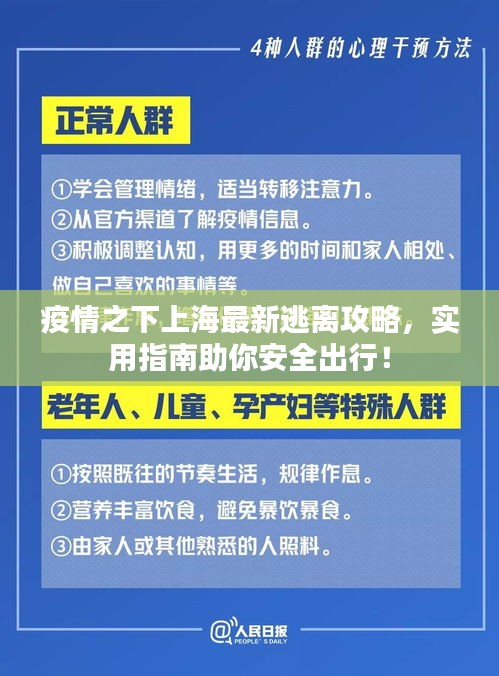 疫情之下上海最新逃離攻略，實(shí)用指南助你安全出行！