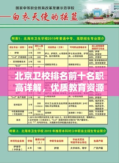北京衛(wèi)校排名前十名職高詳解，優(yōu)質(zhì)教育資源的璀璨明珠