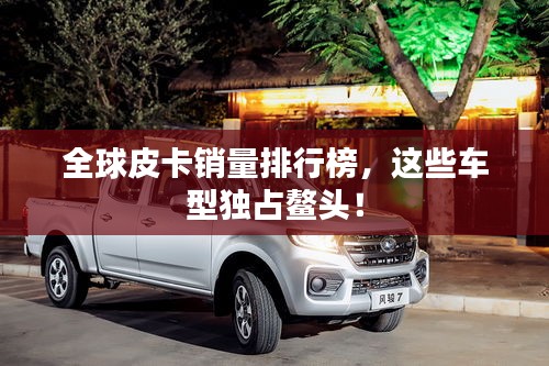 全球皮卡銷量排行榜，這些車型獨(dú)占鰲頭！