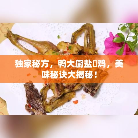 獨(dú)家秘方，鴨大廚鹽焗雞，美味秘訣大揭秘！