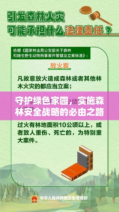守護(hù)綠色家園，實施森林安全戰(zhàn)略的必由之路
