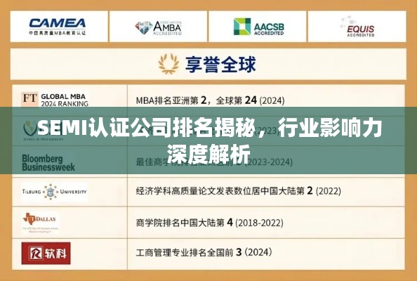 SEMI認證公司排名揭秘，行業(yè)影響力深度解析